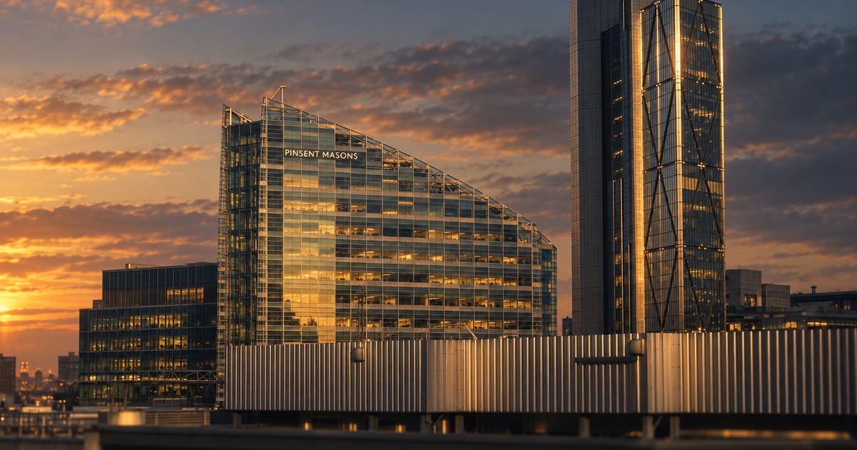 Pinsent Masons elects Richard Griffiths managing partner